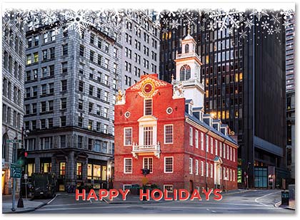 Old State House Boston Holiday Cards