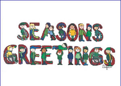Seasons Greetings (CWLA0009) Child Welfare League of America Charity Holiday Cards