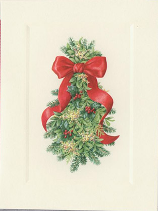 William Arthur Festive Swan Christmas Card