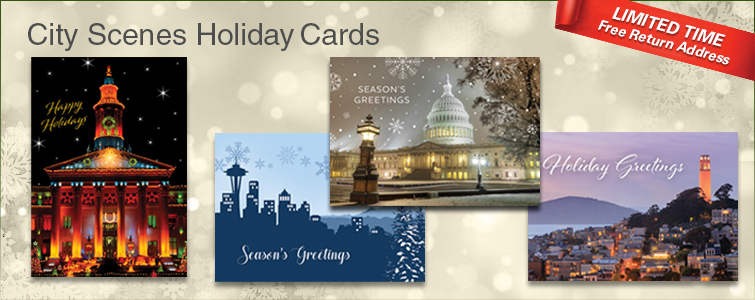 2018 City Scenes Holiday Cards