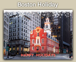 2018 Boston Holiday Cards