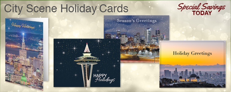 2019 City Scenes Holiday Cards
