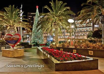 San Francisco's Union Square during the holidays