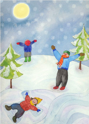 Joy and Wonder Free The Children Charity Christmas Card