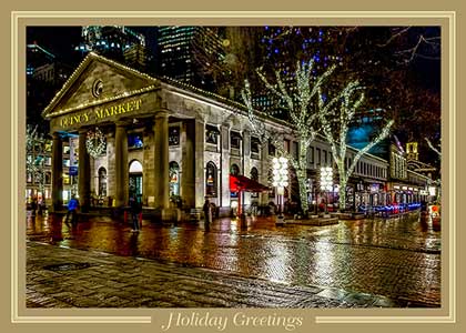 Faneuil Hall Marketplace Holiday Card
