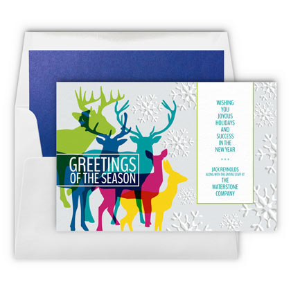 HERD OF COLOR Corporate Christmas Card