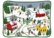 Folk Art Village Charity Holiday Card