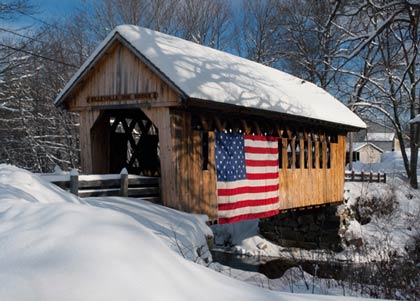 Covered Bridge Charity Holiday Card