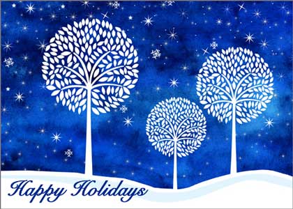 White Tree Trilogy Charity Holiday Card