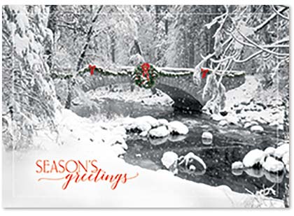 Icy Creek Seasons Greetings Card