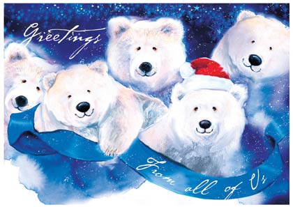 Jolly Bears Holiday Cards