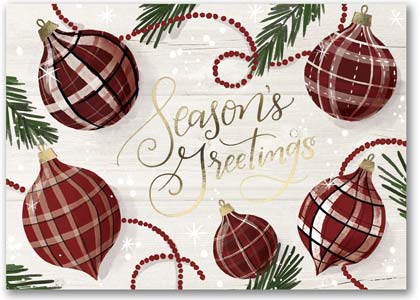 Greetings in Plaid Greetings in Plaid