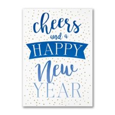 New Year Cheer New Year Cheer and eye catching New Year Holiday Cards