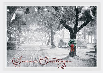 Memory Lane Winter Scenes Holiday Cards