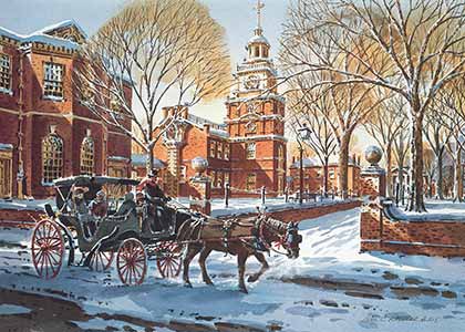 Liberty Trot Holiday Card Liberty Trot Holiday Card