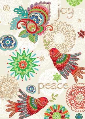 Joy and Peace (FA1324) Charity Holiday Card