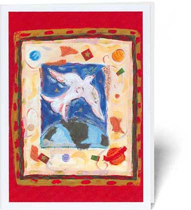 Dove of Peace (DOW0206) HealthRight International Charity Holiday Card